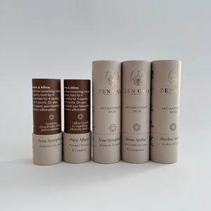 Tube en papier kraft biodégradable de haute qualité, couleur personnalisable, écologique, recyclable, pour baume à lèvres cosmétique, finition givrée - Product Image 1