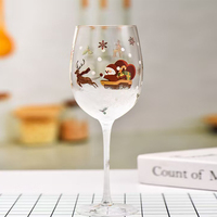 Verres à whisky transparents personnalisés faits à la main en vrac pour Noël, étanches, réutilisables pour les restaurants, les bars et la maison