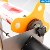 Machine de scellage thermique électrique commerciale à cavité unique pour boîtes alimentaires en papier, scelleuse de barquettes pour emballage de fruits frais/viande à emporter