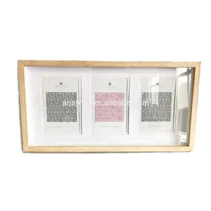 透明清漆木影框框相框天然木影盒，影盒框