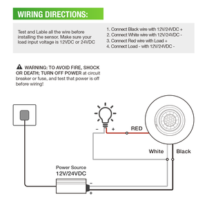 HOT 360 °   Détecteur de présence <span class=keywords><strong>PIR</strong></span> pour plafond avec relais à contact sec, temporisation, capteur de lumière, réglage de la valeur Lux et de la sensibilité - Product Image 5