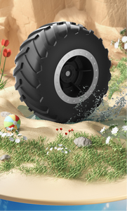 Jjrc người mới bắt đầu/trung gian đua xe leo núi xe ngoài trời đổ bộ off-road xe GPS tự động trở lại dẫn ánh sáng 2.4GHz kim loại - Product Image 6