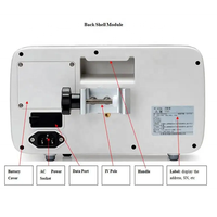Pompe à seringue à double canal de haute qualité, pompe à perfusion vétérinaire, pompe à seringue électrique pour usage hospitalier