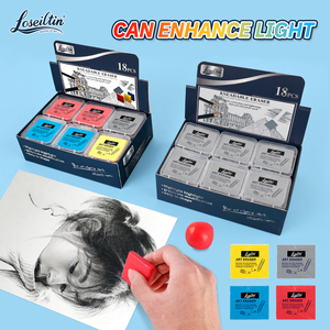 Loseiltin18 cái/hộp cục tẩy nghệ thuật cục tẩy mềm dính phác thảo cục tẩy mềm dẻo - Product Image 2