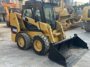 Secondhand CAT 246D Skid Steer Loader, Stable Hydraulic System, In Stock Caterpillar Mini Loader, Versatile <b>Used</b> <b>Machinery</b> . - Product Image 3