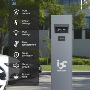 Bornes de <span class=keywords><strong>recharge</strong></span> solaires AC pour véhicules <span class=keywords><strong>électrique</strong></span>s, double puissance 7 kW et 22 kW, avec paiement par point de vente, pour usage commercial. - Product Image 5