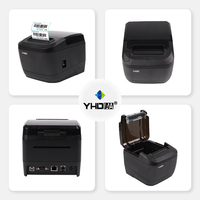 Impresora Térmica de Recibos y Etiquetas YHD-330B de 80 mm, Impresora Térmica de Etiquetas de Código de Barras con USB, RS232, WIFI, BT, RS232 Opcional