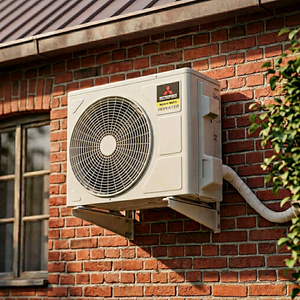 Support mural extérieur universel pour climatiseur 5HP 45000 BTU - Product Image 1