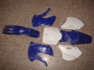Accessoires pour motos, carénage en plastique pour moto tout-terrain, adapté à la modification des accessoires Kawasaki KLX110 - Product Image 6