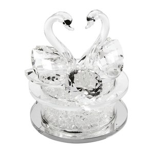Cigni di Vetro - Decorazioni in Cristallo e Acchiappasole di Alta Qualità Senza Confezione - Product Image 1