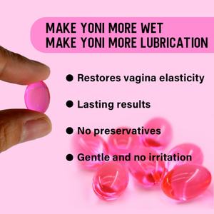 Cuidado Vaginal, Producto Femenino para Reafirmar la Yoni, Sensibilidad, Nutrición Sexual, Cápsulas para Humedecimiento Vaginal, Clímax - Product Image 5