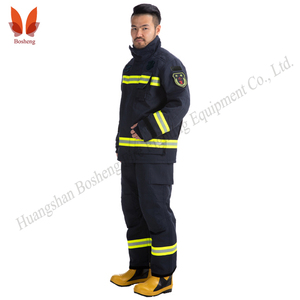 Combinaison <span class=keywords><strong>de</strong></span> <span class=keywords><strong>pompier</strong></span> en aramide à 3 couches, respirante, ignifuge, imperméable, pour l'entraînement en micro-station <span class=keywords><strong>de</strong></span> pompiers - Product Image 3