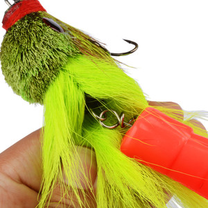 Señuelo artificial de rata de agua simulada <span class=keywords><strong>para</strong></span> pesca en aguas profundas, 22cm 40g, de lanzamiento largo, hundimiento rápido, <span class=keywords><strong>cebo</strong></span> duro con cola rizada, anzuelos de pesca, <span class=keywords><strong>cebo</strong></span> blando. - Product Image 5