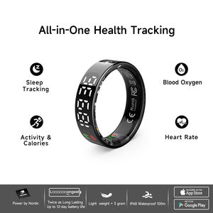 Smart <span class=keywords><strong>Ring</strong></span> Klaarheidsniveau HRV Draadloos Opladen Hart Fabrikant Mode Smart Fitness Ringen Voetbaltracker <span class=keywords><strong>Ring</strong></span> voor Mannen - Product Image 3