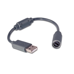 <b>USB</b> Breakaway <b>Extension</b> Cable Adapter Wired Controller Breakaway Cable for Microsoft Xbox 360 - Product Image 1