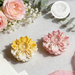 NUEVO MOLDE DE SILICONA CON FORMA DE GIRASOL para Hacer VELAS AROMÁTICAS - Product Image 1