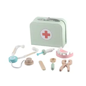 Houten Kids Pretend Speelgoed Arts Speeltoestel Tandarts Toolbox Medische Kit Andere Educatief Speelgoed Voor Meisjes En Jongens