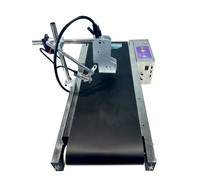 Impresoras automáticas de inyección de tinta, máquina de codificación en línea térmica integrada con codificación de transportador todo en uno con impresora de correa, 1 unidad