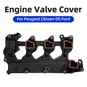 9827622780 สำหรับ Peugeot 208 308 <span class=keywords><strong>Citroen</strong></span> C3 C4 Elysee <span class=keywords><strong>DS3</strong></span> เครื่องยนต์ดีเซล 1.5 ลิตร ฝาครอบวาล์วฝาสูบพร้อมปะเก็น 9827622780 - Product Image 2