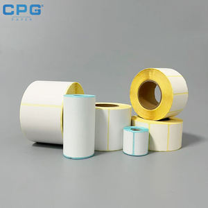 OEM Custom 4x6 Inch Thermal Barcode Label Paper Self-Adhesive Waterproof Oil-Proof Express Shipping Waybill E-commerce Sticker - Product Image 1