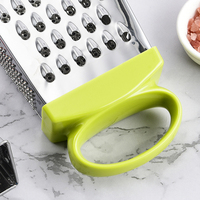 Râpe de cuisine en acier inoxydable 430 de 5 pouces pour trancher, éplucher et râper finement le fromage, le chocolat et les pelures de citron, râpe alimentaire