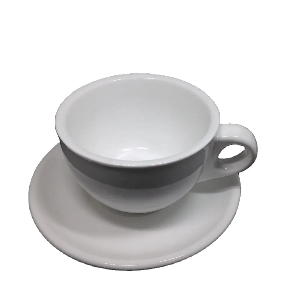 Mug Keramik Personalisasi Kotak Hadiah Set Novelty Putih Piring Keramik Mug Produsen