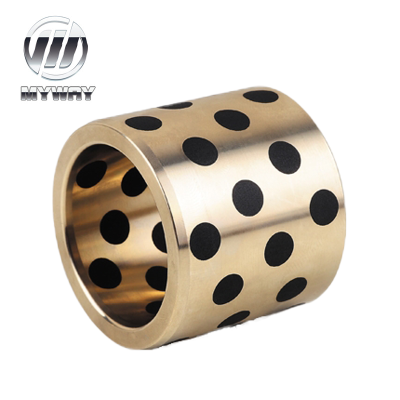 Индивидуальная C95500 алюминиевая бронзовая втулка косилки бронзовая втулка с графитом