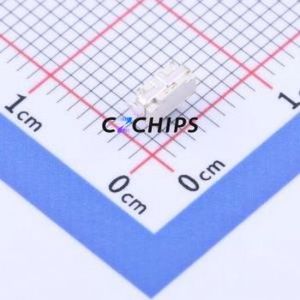 TS-1114C-C Tactile Switch SMD Switch Single Pole Single Throw Rectangle Button 1.6N Horizontal Mount - Product Image 2