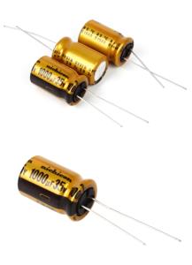 Condensador de Audio dorado importado Nichicon electrolítico de aluminio 4,7/100/220/<span class=keywords><strong>470</strong></span>/1000/4700Uf 25V/35V/50V/63V - Product Image 3