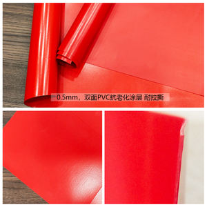 थोक pvc लेटेड टार्पॉलिन फैब्रिक 550gsm-900gsm सुपर मजबूत औद्योगिक टार्प लौ retardant ब्लैकआउट एंटी-यूव एन प्रमाणित - Product Image 6