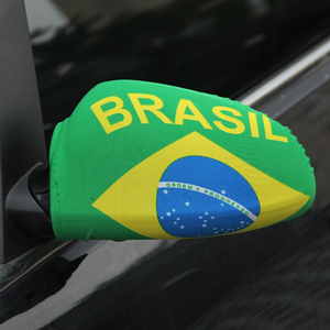 Coques de rétroviseurs latéraux drapeau mexicain, impression numérique, pliables, résistantes aux intempéries, en polyester, pour voitures sportives et petits SUV, 2 pièces, personnalisables - Product Image 4