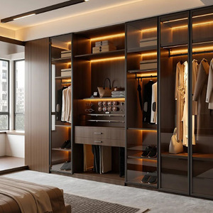 YALIG Modern Luxury Minimalist Freestanding Portable Large Extension <span class=keywords><strong>Garde</strong></span> Robe Chambre - Product Image 4