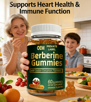 Gummies de berbérine OEM avec cannelle de Ceylan / Complément alimentaire pour soutenir la santé immunitaire et métabolique