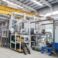 Machine de séparation de film d'aluminium de déchets de machines de recyclage de panneau composite en aluminium à taux élevé