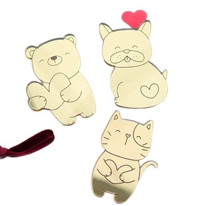 Nouveau produit Ins Wind Marking Décoration de gâteau en acrylique <span class=keywords><strong>pour</strong></span> la Saint-Valentin Décoration de cupcake Décoration en forme de cœur d'amour - Product Image 5