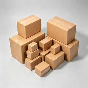 Cajas de Cartón Corrugado para Envíos Postales y Logística de Comercio Electrónico, Personalizadas de Fábrica, Número 1-12, Extra Resistentes, Venta al Por Mayor - Product Image 2