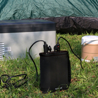 Banco de energía Solar portátil de 96000mAh, función práctica, Panel Solar para acampar al aire libre de 100000mAh para bomba de ordenador portátil, enchufe de voltaje de carga de 5V