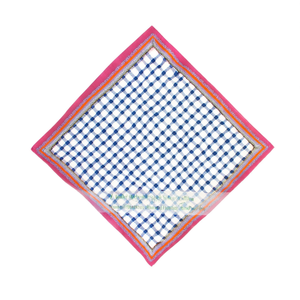 Z Brand Checkered <b>Square</b> <b>Scarf</b> 70x70cm Lightweight Fashion Accessory For Women Multifunctional Polyester Handkerchief - Product Image 3