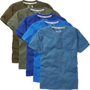 Lot de 5 T-shirts Vintage Unisexe à Col Rond pour Homme <span class=keywords><strong>Charles</strong></span> - Product Image 2