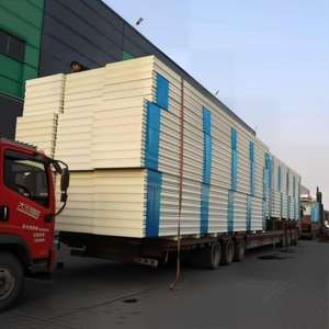 Panneaux sandwich en acier XPS pour les murs et les toitures de chambres froides industrielles avec isolation ignifuge B1 - Product Image 6