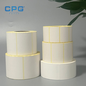 Etiqueta Térmica de Alta Calidad Sin BPA para Envíos, 40x20 50x30 4x6, Rollo de Etiquetas Adhesivas Térmicas para Impresión de Códigos de Barras en Logística - Product Image 1