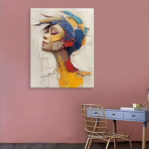<span class=keywords><strong>Abstrait</strong></span> 3D Effet <span class=keywords><strong>Visage</strong></span> <span class=keywords><strong>Peinture</strong></span> Toile Moderne Coloré Art Moderne Original Art <span class=keywords><strong>Abstrait</strong></span> Grande Toile Art <span class=keywords><strong>Peinture</strong></span> Toile - Product Image 2