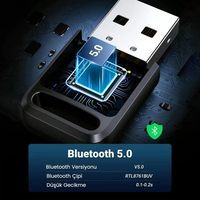 Adaptateur Bluetooth UGREEN USB CM390, dongle Bluetooth 5.0 pour PC, compatible avec Windows 11/10/8.1/7, ordinateur de bureau, ordinateur portable
