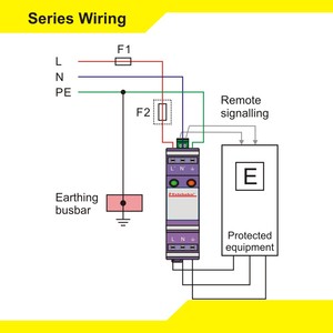 Dispositivo de protección contra sobretensiones de CA T3 de 120V Protección contra sobretensiones monofásica <span class=keywords><strong>DPS</strong></span> - Product Image 6