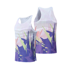 Phụ Nữ Thoáng Khí Không Tay Tank <span class=keywords><strong>Top</strong></span> Nhanh Khô Marathon Chạy Vest Trọng Lượng Nhẹ Tập Thể Dục Tank <span class=keywords><strong>Top</strong></span> - Product Image 2