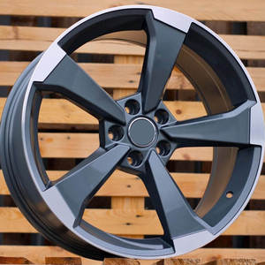 Ruedas de coche cóncavas dobles de 5 radios para Audi A6L A4L A3 <span class=keywords><strong>Sportback</strong></span> Q3 Q5L Q6L <span class=keywords><strong>e</strong></span>-<span class=keywords><strong>tron</strong></span> nueva condición MOQ 4 piezas - Product Image 3