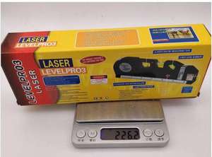 خط قياس ليزر متعدد الأغراض, 8 قدم + شريط ضبط مستوى الليزر للمقاييس القياسية والمتري - Product Image 5