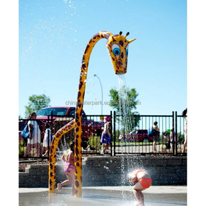 Équipement de pulvérisation d'eau extérieur en fibre de verre le plus vendu pour les parcs aquatiques résidentiels et les aires de jeux - Attraction durable pour parc aquatique - Product Image 2