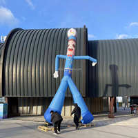 Homme dansant gonflable d'extérieur avec souffleur, tube publicitaire, décoration d'événements, Meichen Inflatable Factory Direct Supply