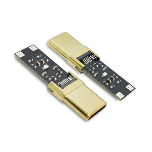 カスタムTYPE-C USBオスコネクタライト付き拡張タイプCコネクタの製造